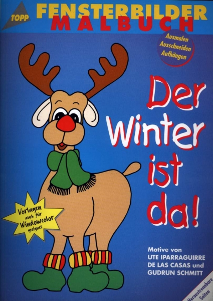 Fensterbilder Malbuch Der Winter ist da!